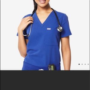 FIGS Scrubs Set, Blue Shirt and Pants XS S